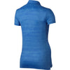 Nike Women's Paramount Blue Precision Zebra Print Polo