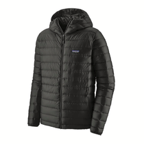 Patagonia Men's Black Down Sweater Hoody