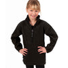 Charles River Youth Black Adirondack Fleece Pullover
