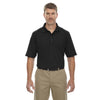 Extreme Men's Black Eperformance Shield Snag Protection Short-Sleeve Polo