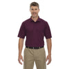 Extreme Men's Burgundy Eperformance Shield Snag Protection Short-Sleeve Polo
