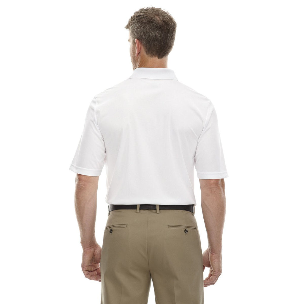 Extreme Men's White Eperformance Shield Snag Protection Short-Sleeve Polo