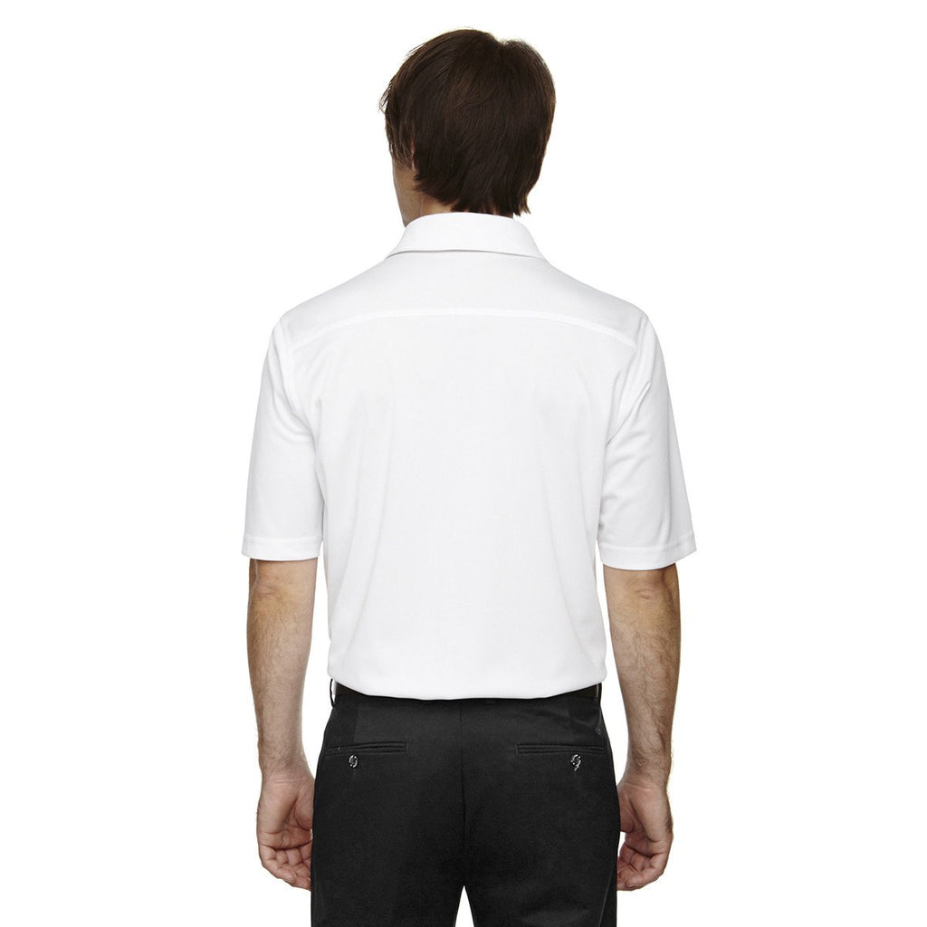 Extreme Men's White Tall Eperformance Snag Protection Plus Polo