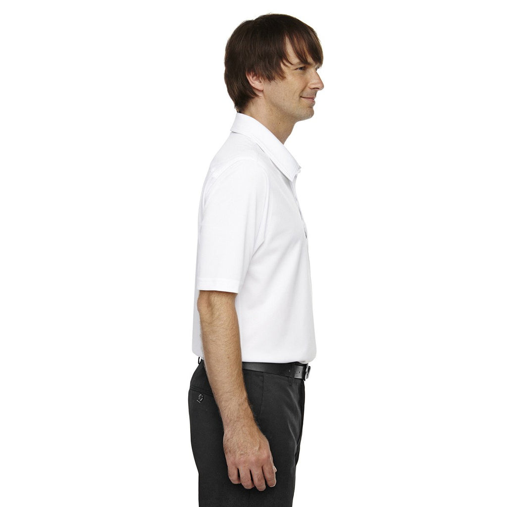 Extreme Men's White Tall Eperformance Snag Protection Plus Polo
