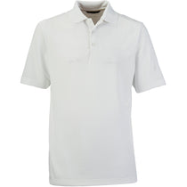 North End Men's Crystal Quartz Excursion Nomad Performance Waffle Polo