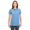 UltraClub Women's Cornflower Classic Pique Polo