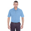 UltraClub Men's Cornflower Classic Pique Polo