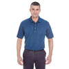 UltraClub Men's Indigo Classic Pique Polo