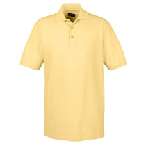 UltraClub Men's Yellow Classic Pique Polo