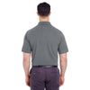 UltraClub Men's Charcoal Basic Pique Polo