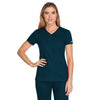 Dickies Women's Caribbean Blue EDS Signature V-Neck Top