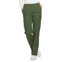 Dickies Women's Olive EDS Signature Natural Rise Pull-On Pant