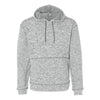 J. America Men's Ice Fleck Cosmic Fleece Hooded Pullover Sweatshirt