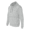 J. America Men's Ice Fleck Cosmic Fleece Hooded Pullover Sweatshirt