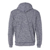 J. America Men's Navy Fleck Cosmic Fleece Hooded Pullover Sweatshirt