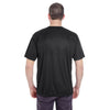 UltraClub Men's Black Cool & Dry Basic Performance T-Shirt