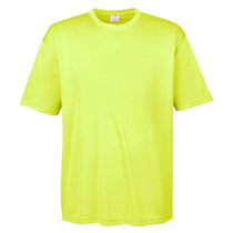 UltraClub Men's Bright Yellow Cool & Dry Basic Performance T-Shirt