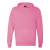 J. America Men's Neon Pink Cloud Fleece Hooded Pullover Sweatshirt