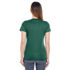 UltraClub Women's Forest Green Cool & Dry Basic Performance T-Shirt