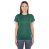 UltraClub Women's Forest Green Cool & Dry Basic Performance T-Shirt