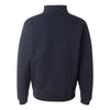 J. America Men's Navy Heavyweight Quarter-Zip Fleece Sweatshirt