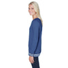 J. America Women's Navy Relay Crewneck Sweatshirt
