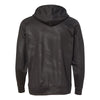 J. America Men's Black Volt Polyester Hooded Pullover Sweatshirt