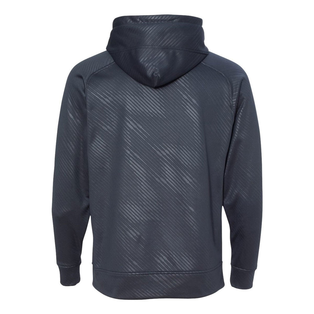 J. America Men's Navy Volt Polyester Hooded Pullover Sweatshirt