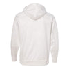 J. America Men's White Volt Polyester Hooded Pullover Sweatshirt