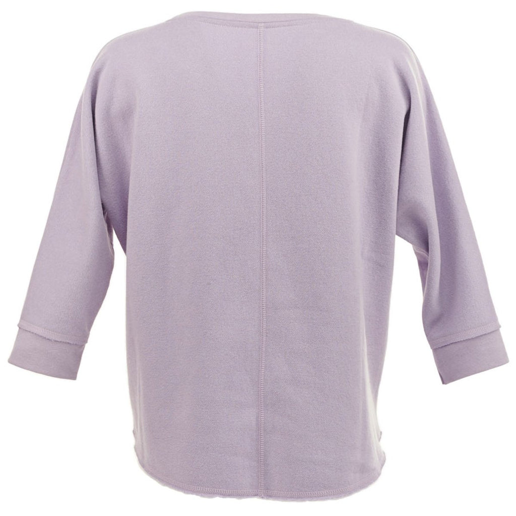 J. America Women's Wisteria Lounge Fleece Dolman Crewneck Sweatshirt