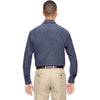 North End Men's Navy Excursion Utility Two-Tone Performance Shirt