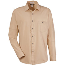 North End Men's Stone Excursion Utility Two-Tone Performance Shirt