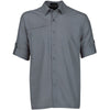 North End Men's Navy Excursion F.B.C. Textured Performance Shirt