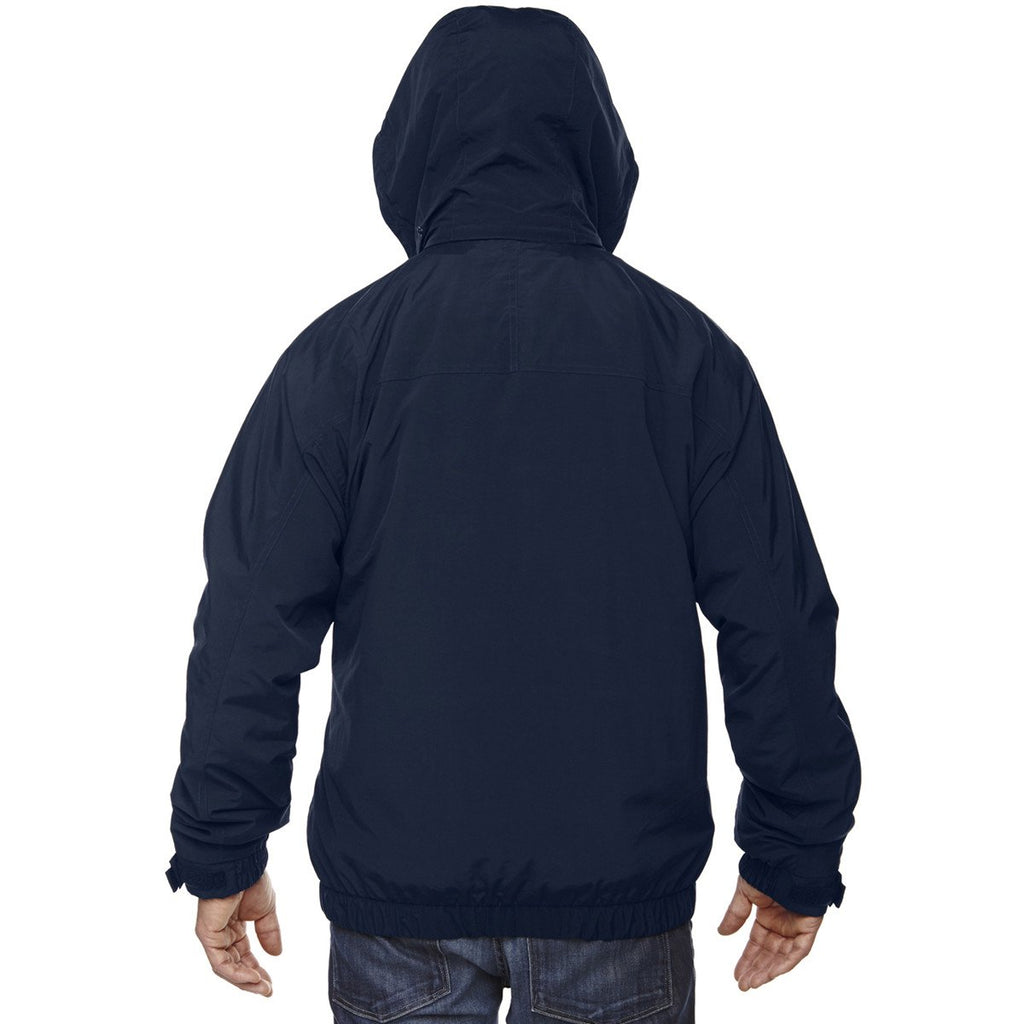 North End Men's Midnight Navy 3-in-1 Bomber Jacket