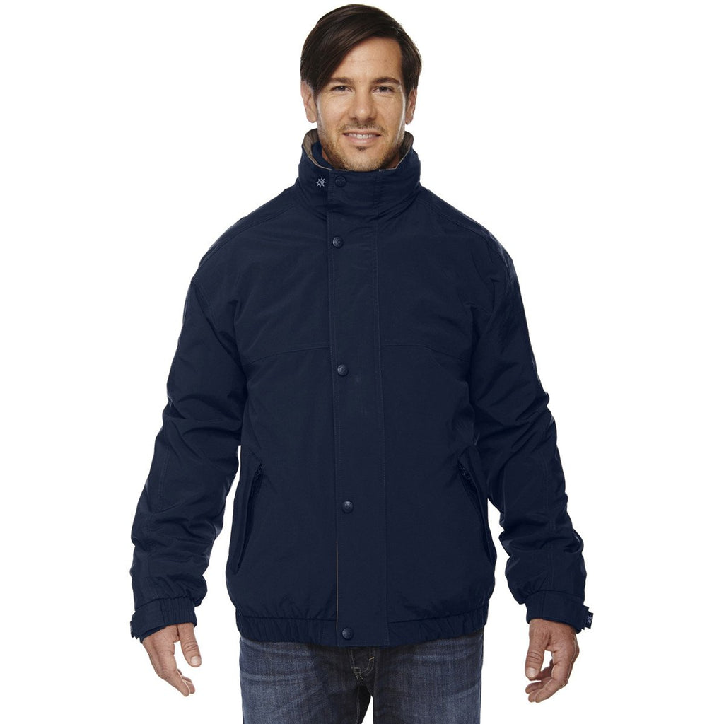 North End Men's Midnight Navy 3-in-1 Bomber Jacket