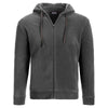 Landway Men's Charcoal Shasta Hooded Microfleece