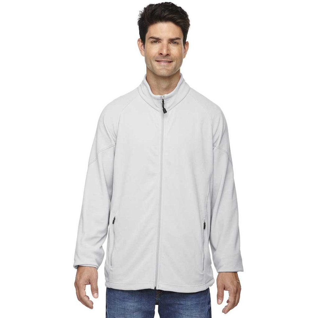 North End Men's Grey Frost Microfleece Unlined Jacket