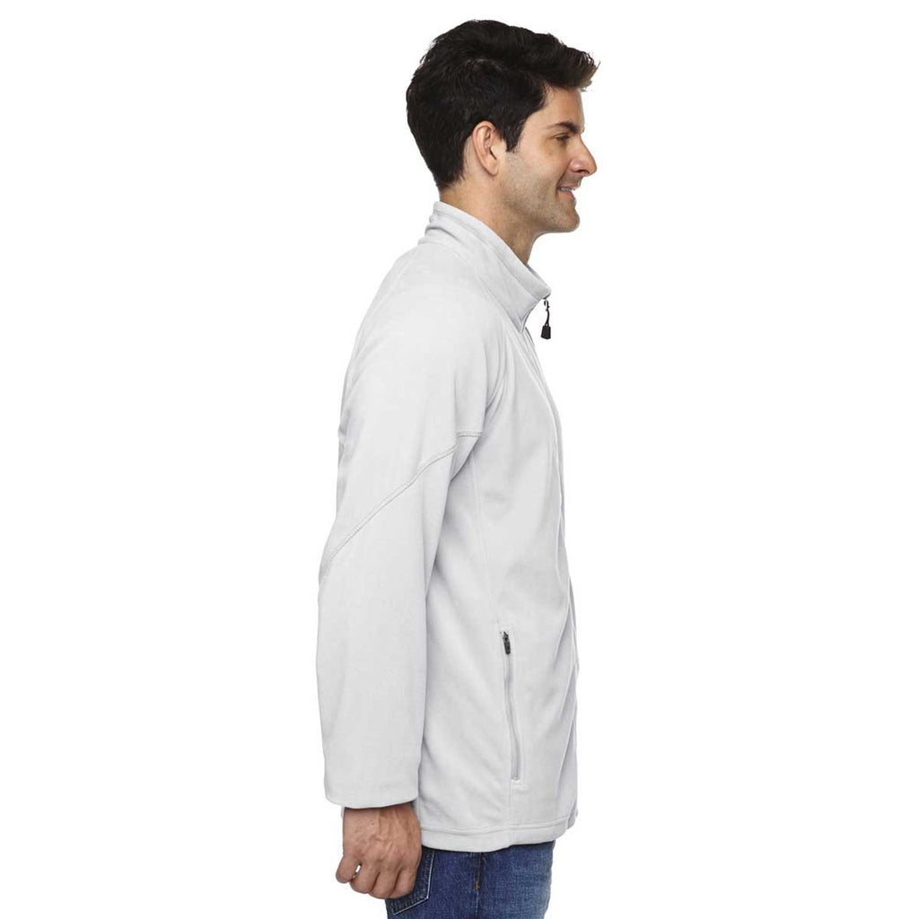 North End Men's Grey Frost Microfleece Unlined Jacket
