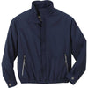 North End Men's Midnight Navy Bomber Micro Twill Jacket