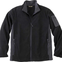 North End Men's Black Microfleece Jacket