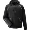 North End Men's Black Pivot Performance Fleece Hoodie