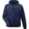 North End Men's Classic Navy Pivot Performance Fleece Hoodie