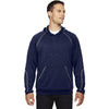 North End Men's Classic Navy Pivot Performance Fleece Hoodie