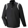 North End Men's Black Lightweight Mini Ottoman Jacket