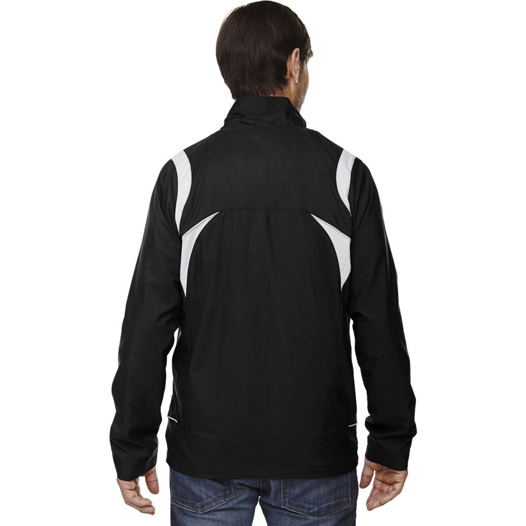 North End Men's Black Lightweight Mini Ottoman Jacket