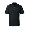 Core 365 Men's Black Radiant Performance Pique Polo