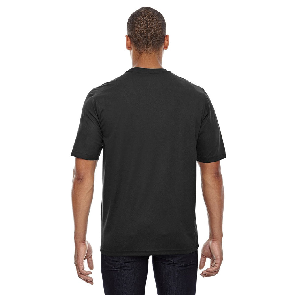 Core 365 Men's Campus Purple Pace Performance Pique Crewneck