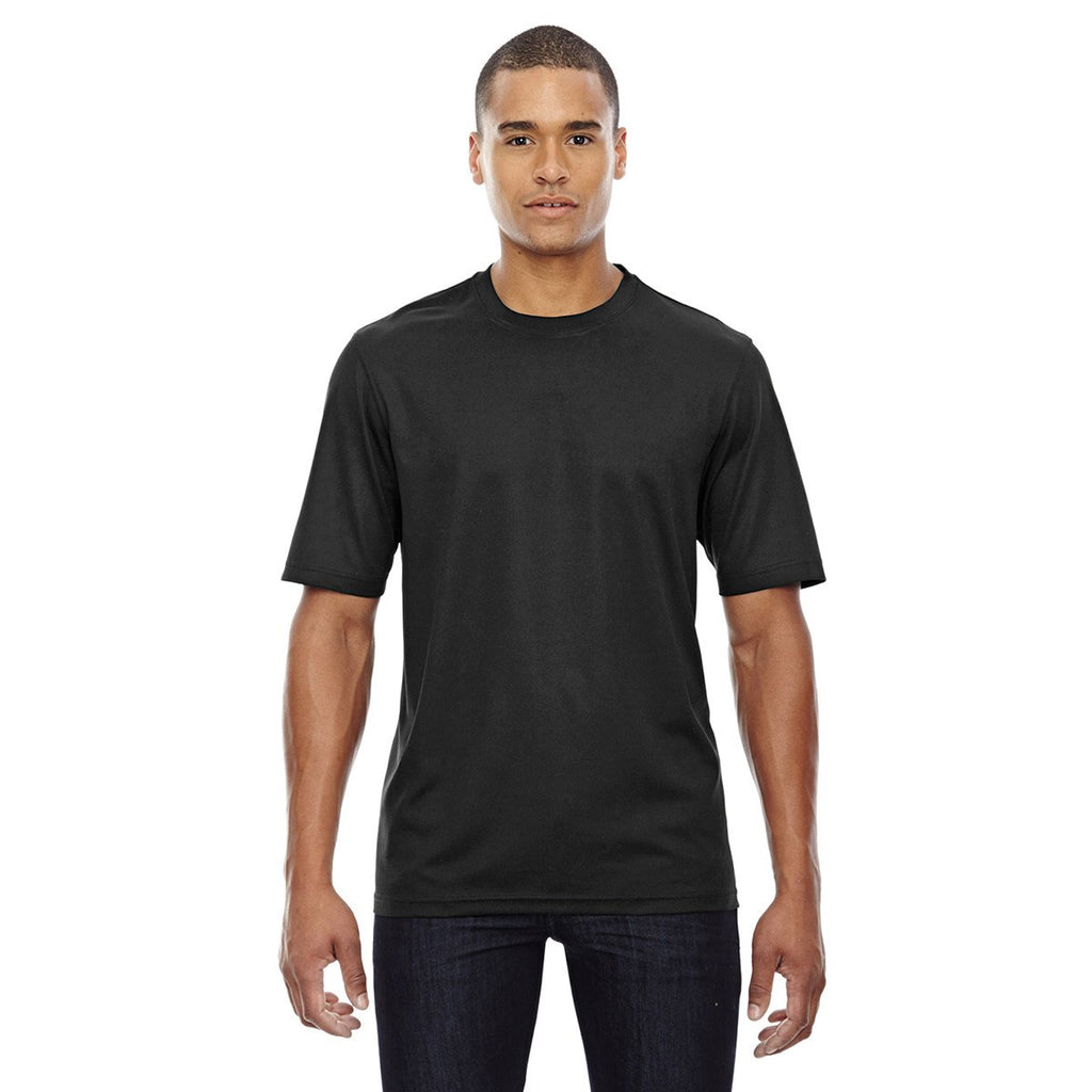 Core 365 Men's Campus Purple Pace Performance Pique Crewneck