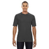 Core 365 Men's Carbon Pace Performance Pique Crewneck