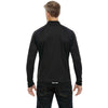 North End Men's Black/True Royal Radar Half-Zip Performance Long-Sleeve Top
